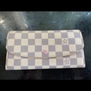 Louis Vuitton Emilie Damier Azur Wallet